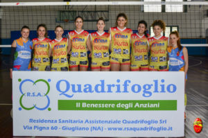 RSA Quadrifoglio e Accademia Volley Benevento